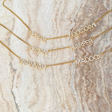 Load image into Gallery viewer, ICY DOUBLE NAME NECKLACE