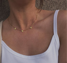 Load image into Gallery viewer, INITIAL MINI GOTHIC NECKLACE