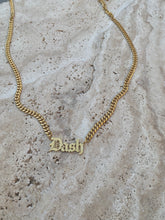 Load image into Gallery viewer, THICK GOTHIC NAME CHAIN