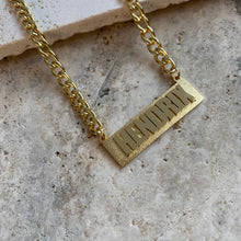 Load image into Gallery viewer, 3D NAMEPLATE NECKLACE