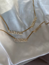 Load image into Gallery viewer, ICY DOUBLE NAME NECKLACE