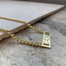 Load image into Gallery viewer, 3D NAMEPLATE NECKLACE