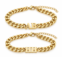 Load image into Gallery viewer, CHUNKY INITIAL BRACELET

