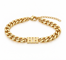 Load image into Gallery viewer, CHUNKY INITIAL BRACELET
